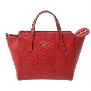 GUCCI Red Leather Bag
